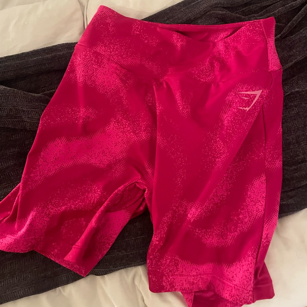 Gymshark scrunch shorts!